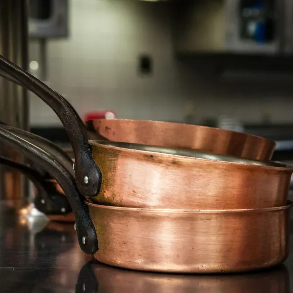 Copper saucepan, 16cm