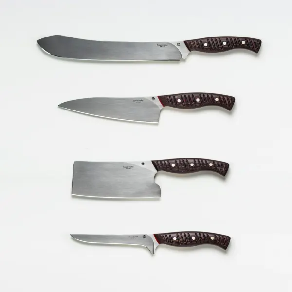 Three-piece knife set