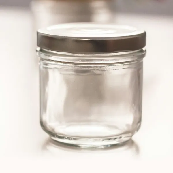 Glass storage jar, 1 litre
