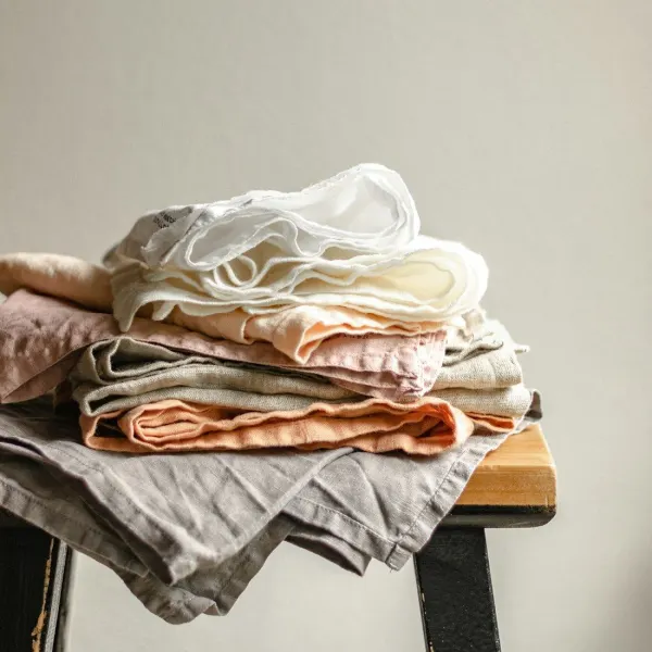 Linen tea towels, set of three