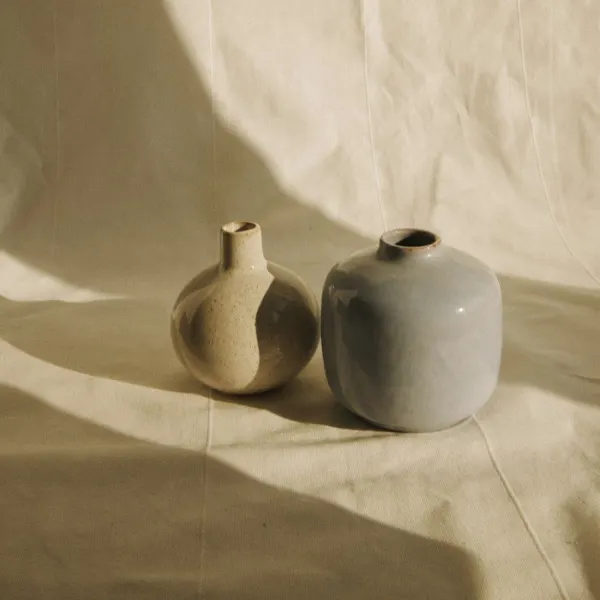 Bud vases, set of two